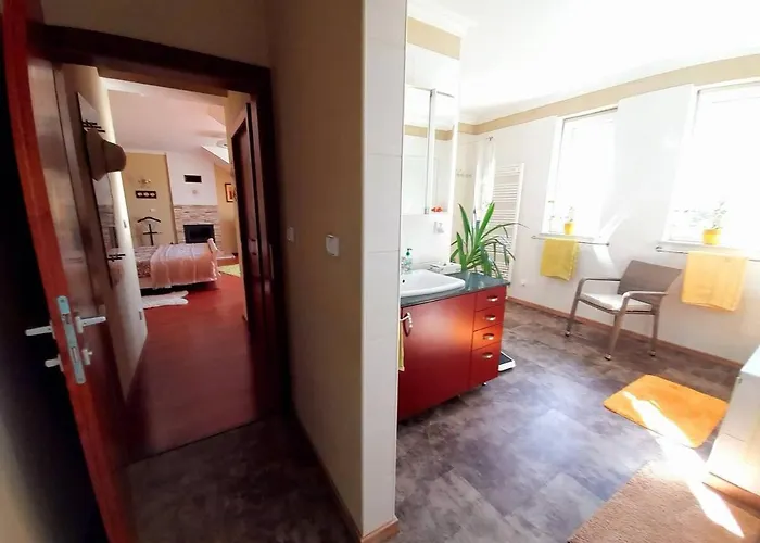 Canadian Style House With 3d Effect Pool Frühstückspension