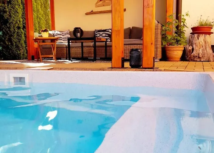 Canadian Style House With 3d Effect Pool * Vinosady